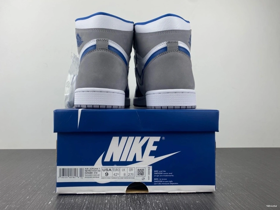 Reps TBK DailyWear Retro High Blue FD1437- True 3688 Jordan 1 OG 1025